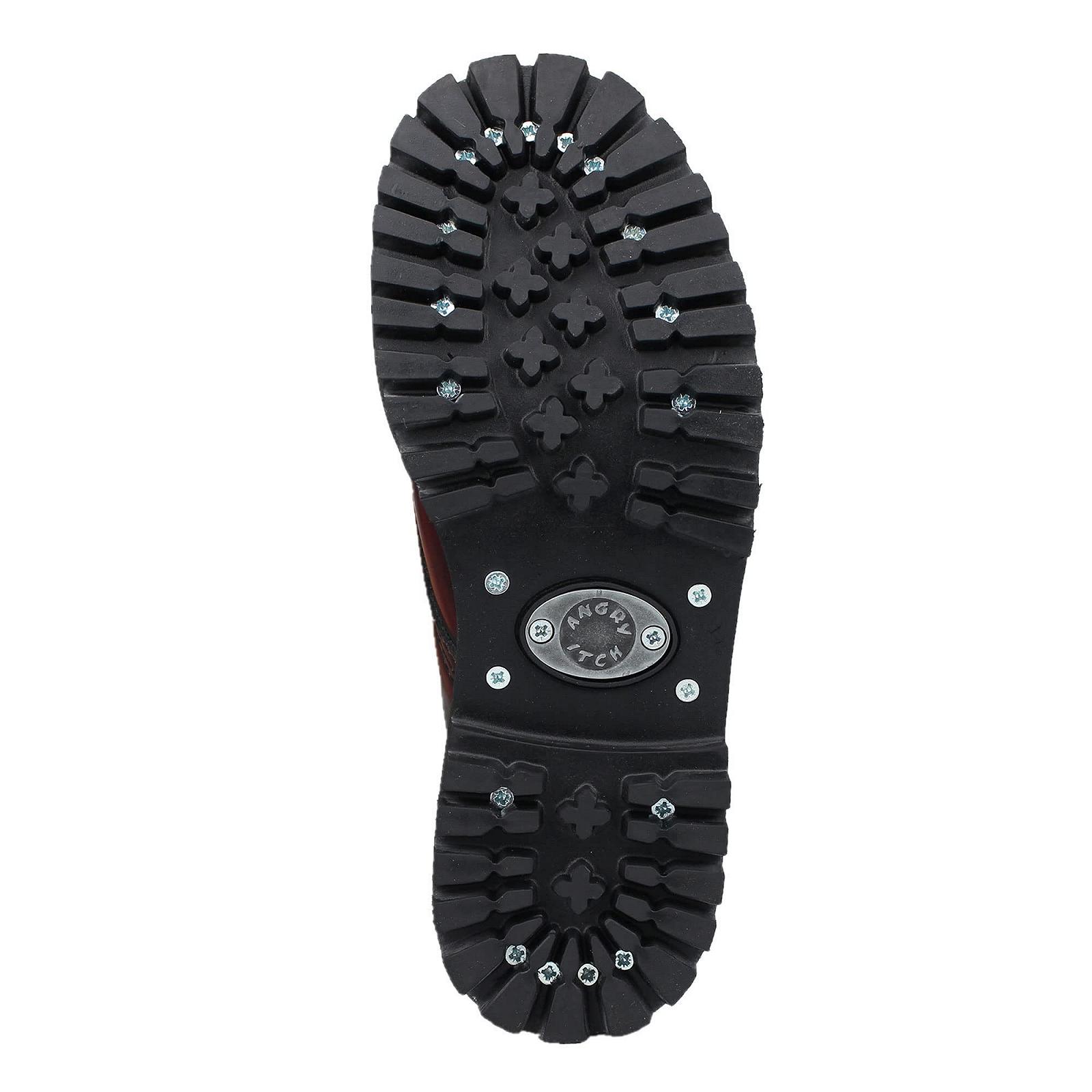 Ботинки Angry Itch 08-Hole Кожа Burgundy, фото №6