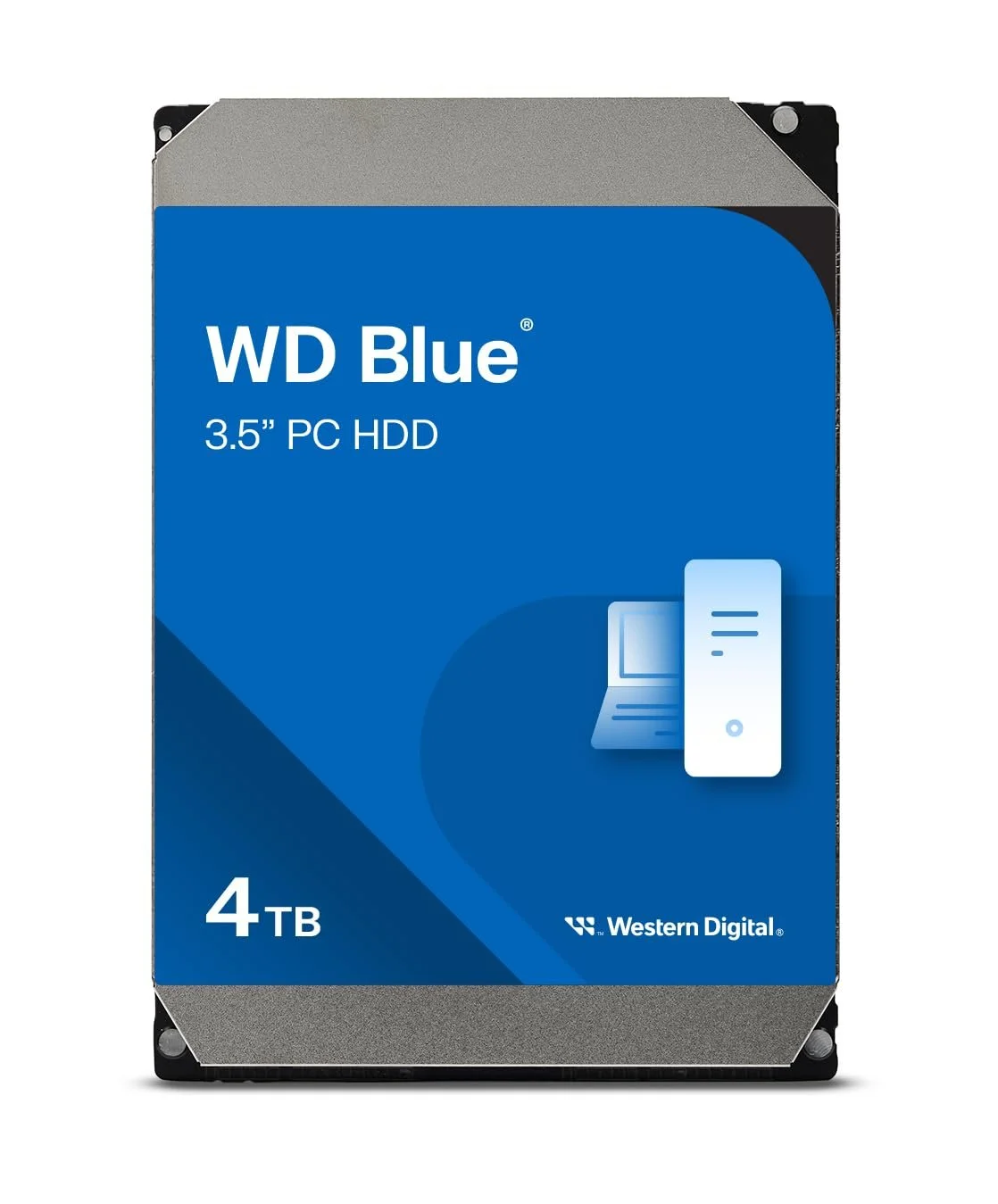 Жесткий диск Western Digital WD Blue 3.5" 4 ТБ SATA 6 Гб/с, фото №1