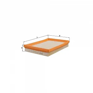 Воздушный фильтр KNECHT LX 687 для FORD GMC MAZDA - Фото 1