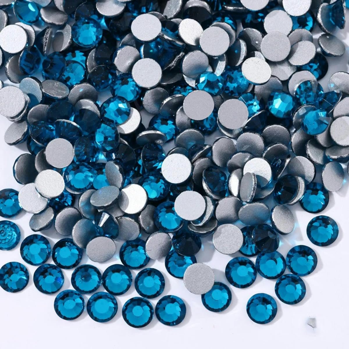 Стрази Блакитна серія з блискітками Плоска задня частина S, 1140 шт., фото №3 Стрази Блакитна серія з блискітками Плоска задня частина S, 1140 шт., фото №3