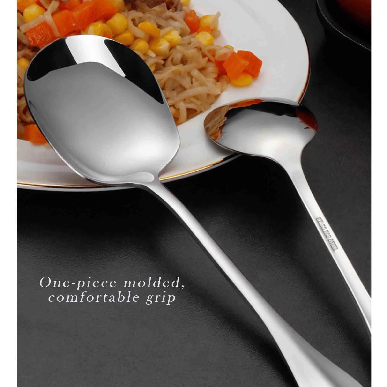 Ложка для сервірування з нержавіючої сталі, фото №6