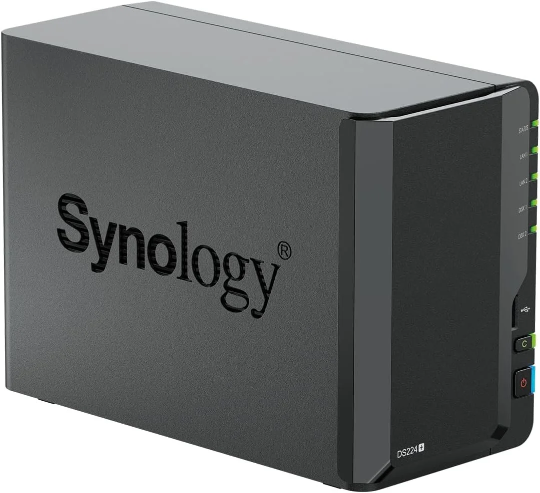 Мережеве сховище Synology DS224+ Чорне, фото №5
