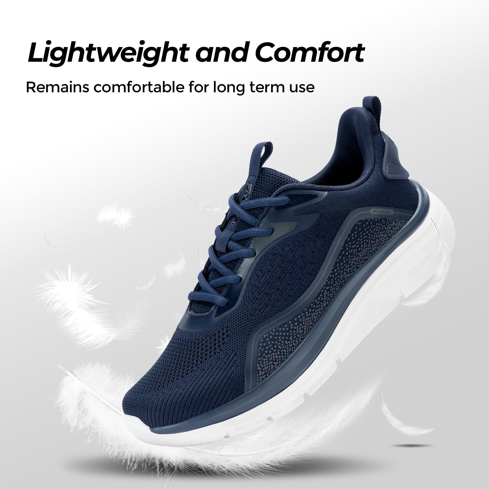 Кросівки FitVille Спортивні Легкі Нековзні, фото №4 Кросівки FitVille Спортивні Легкі Нековзні, фото №4