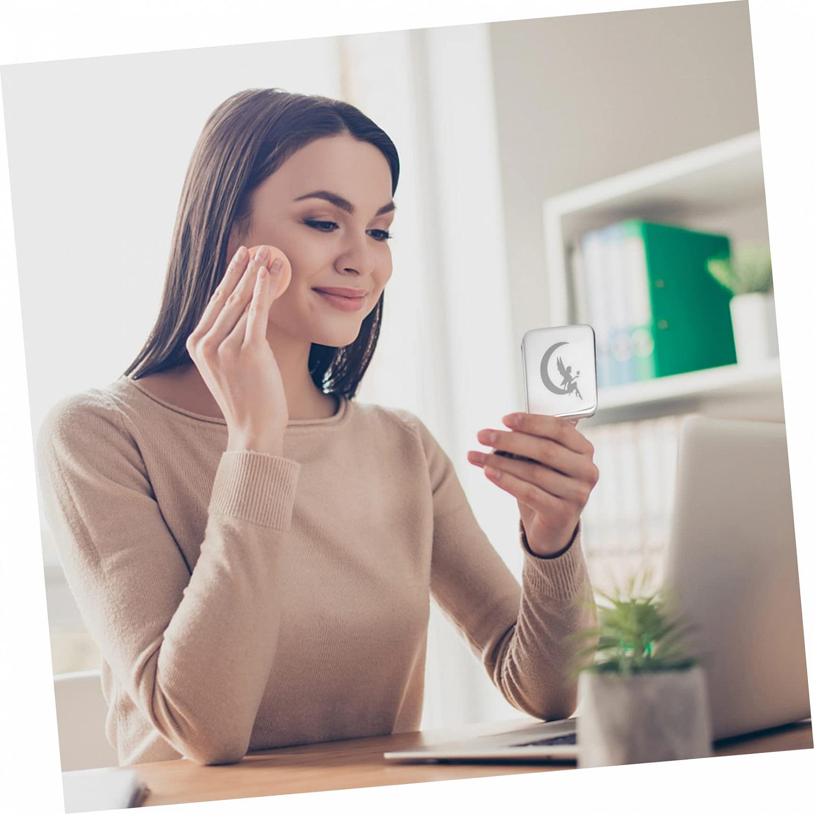 Дзеркало Angoily 3 STK складне для макіяжу металеве портативне для подорожей, фото №7 Дзеркало Angoily 3 STK складне для макіяжу металеве портативне для подорожей, фото №7