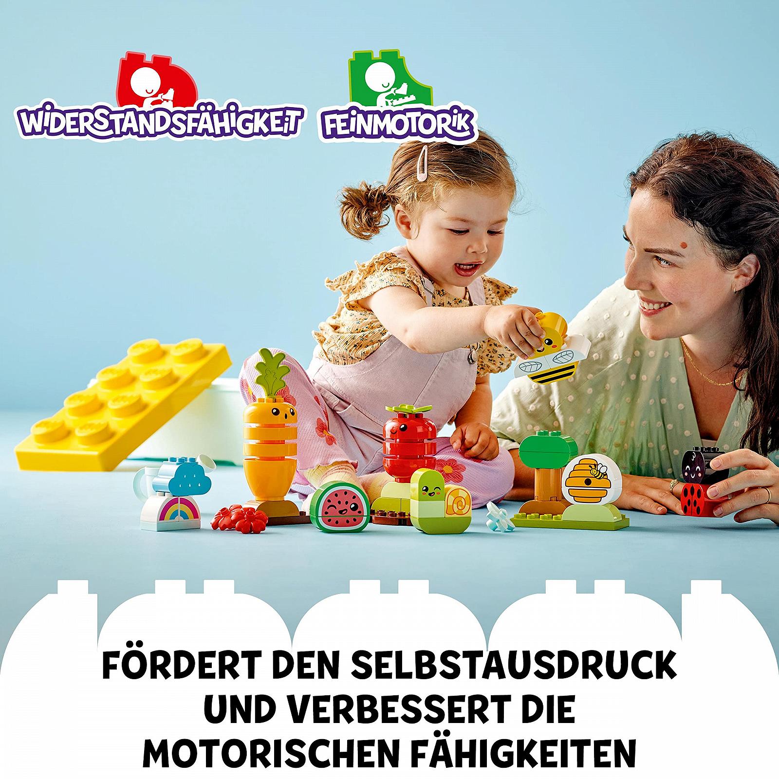 Набір LEGO Duplo 10984 My First Organic Garden для складання Рослин та комах, фото №7
