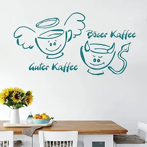 Наклейка на стіну Sunnywall Good Coffee Kitchen Size 3 60 x 35 см - Фото 1