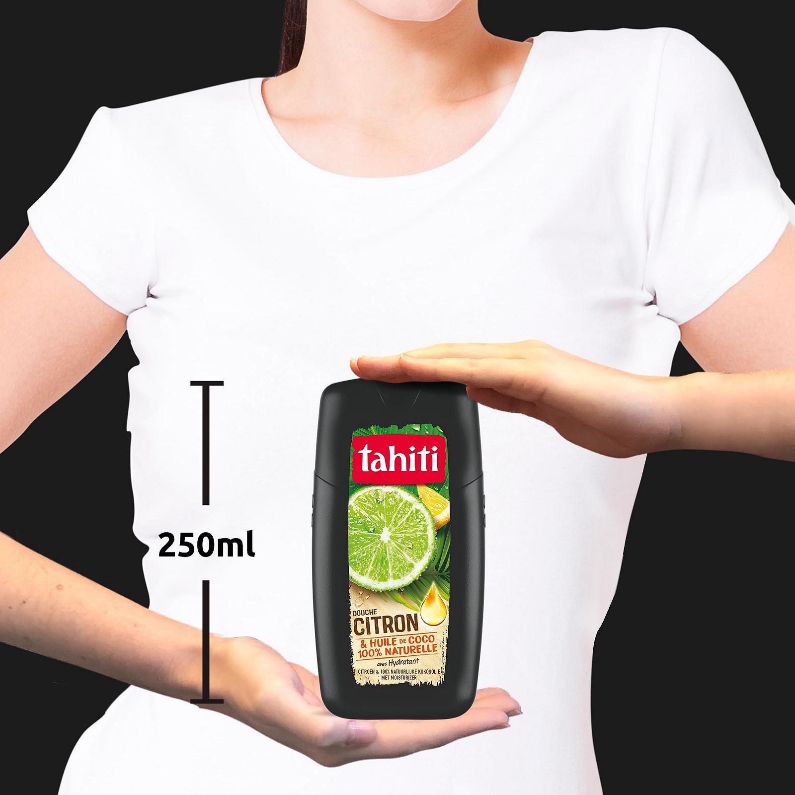 Гель для душа TAHITI Кокосовое масло и Лимон Натуральное увлажнение 3 x 250 мл, фото №6