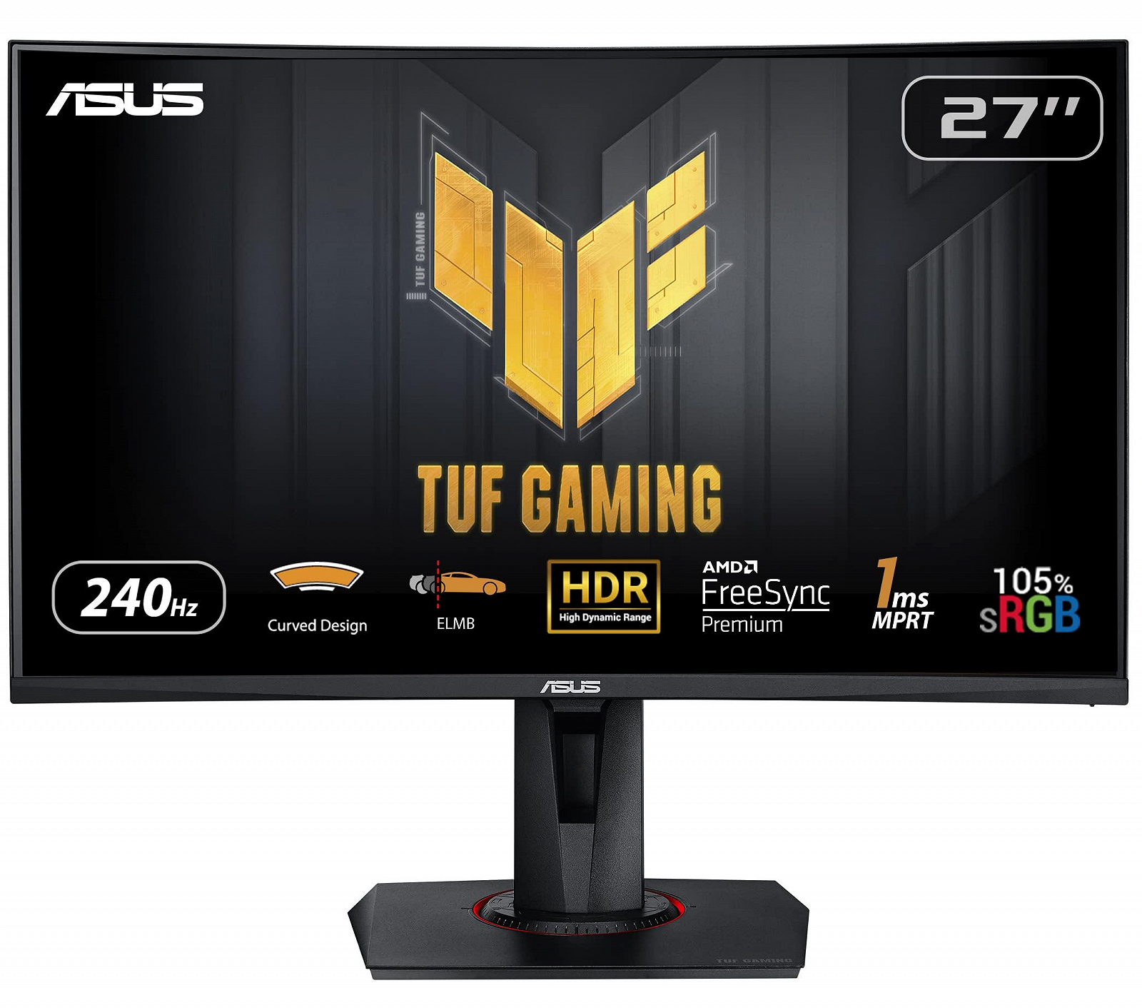 Монітор 27" ASUS TUF Gaming VG27VQM Full HD VA 240 Гц, фото №1