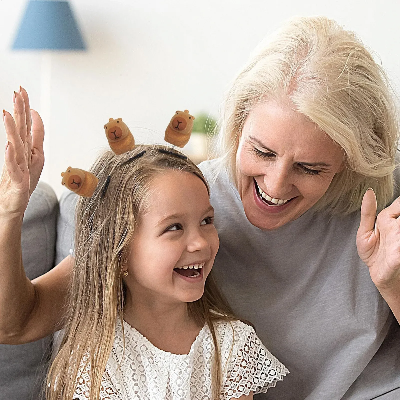 Заколка краб Capybara Мультяшный Дизайн, фото №2