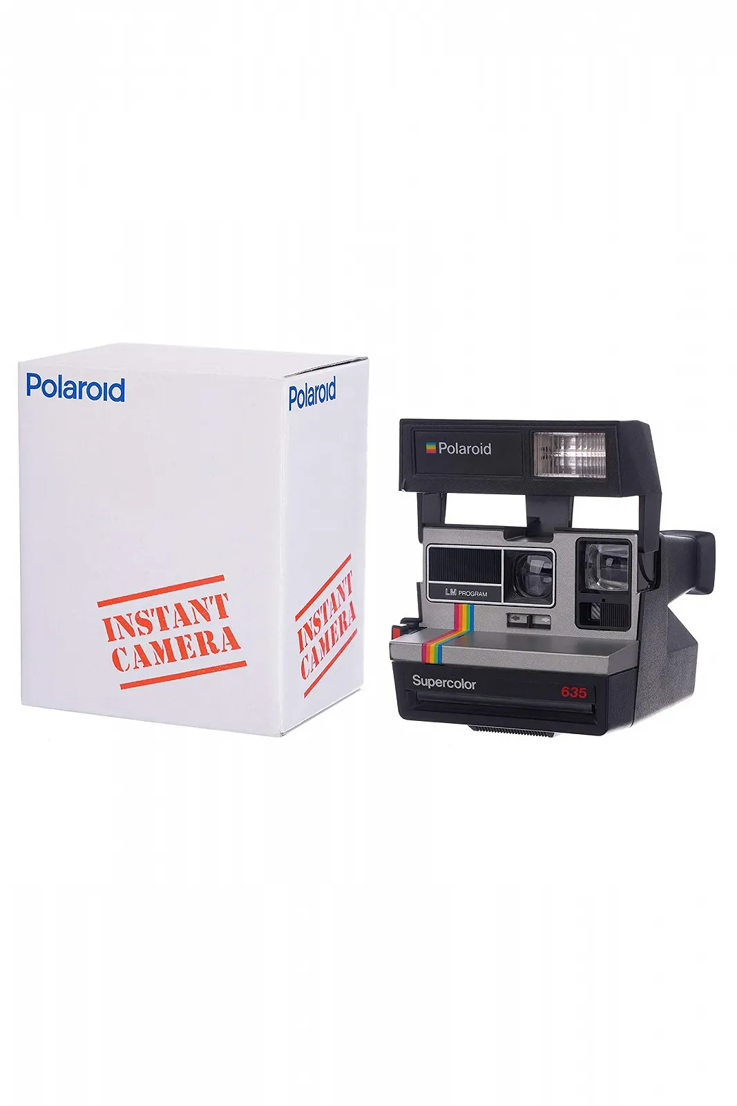 Мгновенная камера Polaroid Supercolor 635 LM Rainbow Серебристая, фото №9