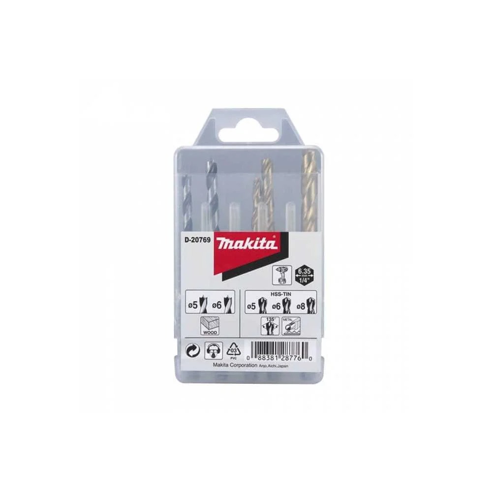 Набор свёрел Makita D-20769 5 шт, фото №2