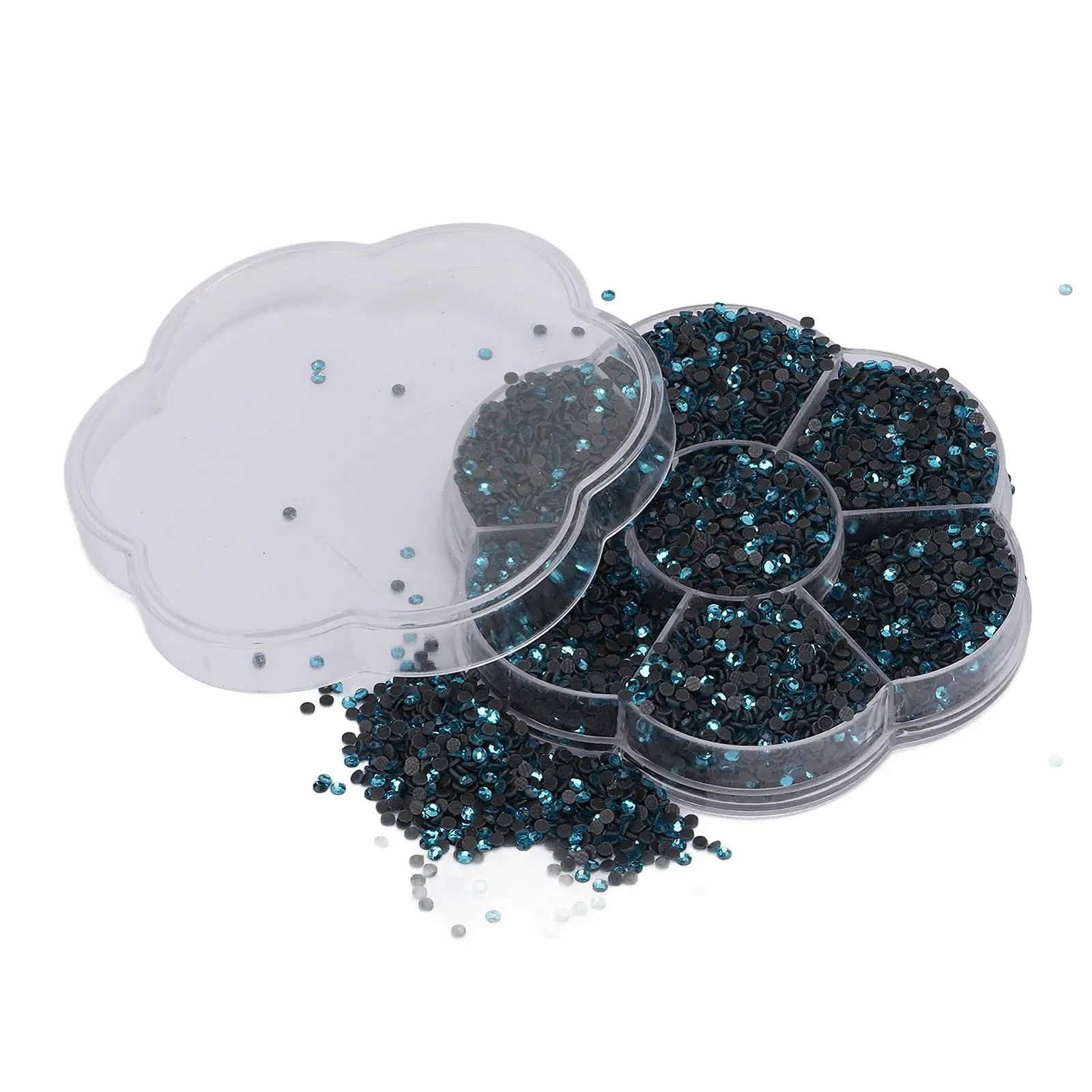 Стразы для ногтей Плоские Цветные 14400 шт. Blue Lake, фото №6