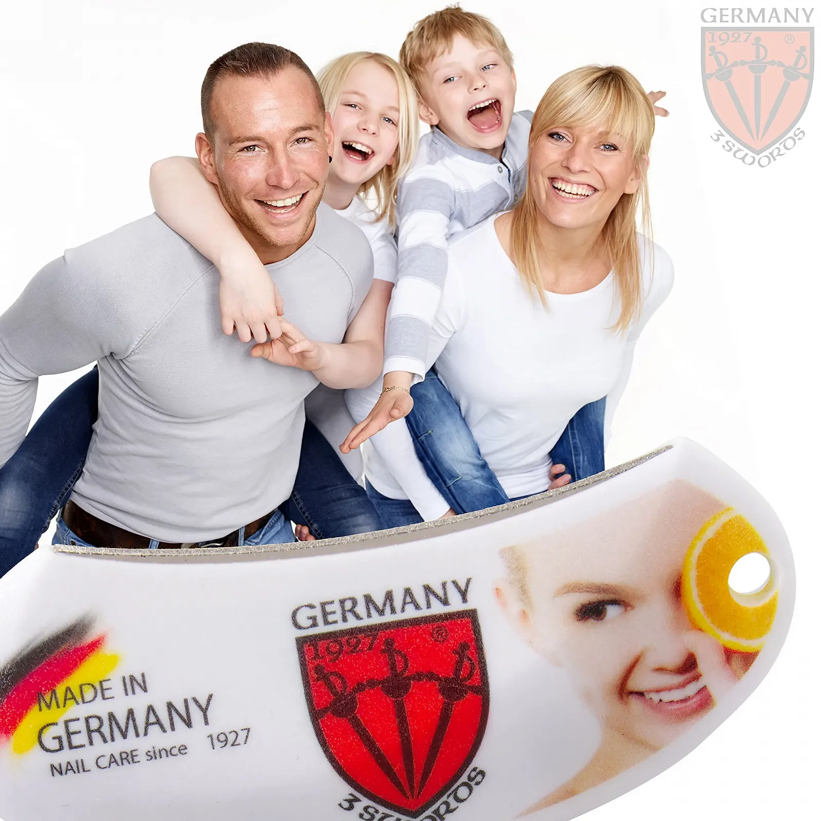 Сапфірова пилка для нігтів кишенькова DREI SCHWERTER, фото №5