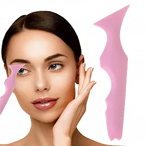 Інструмент для підводки очей Силіконова лінійка-трафарет - Фото 1