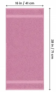 Набір рушників для рук Utopia Towels 6 штук 100% бавовна 600 GSM 16 x 28 дюймів Pink synthetic.ua - Фото 1