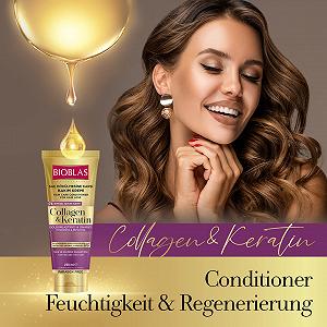 Кондиционер BIOBLAS Hair Care Collagen & Keratin для очень тонких волос 250 мл synthetic.ua - Фото 1