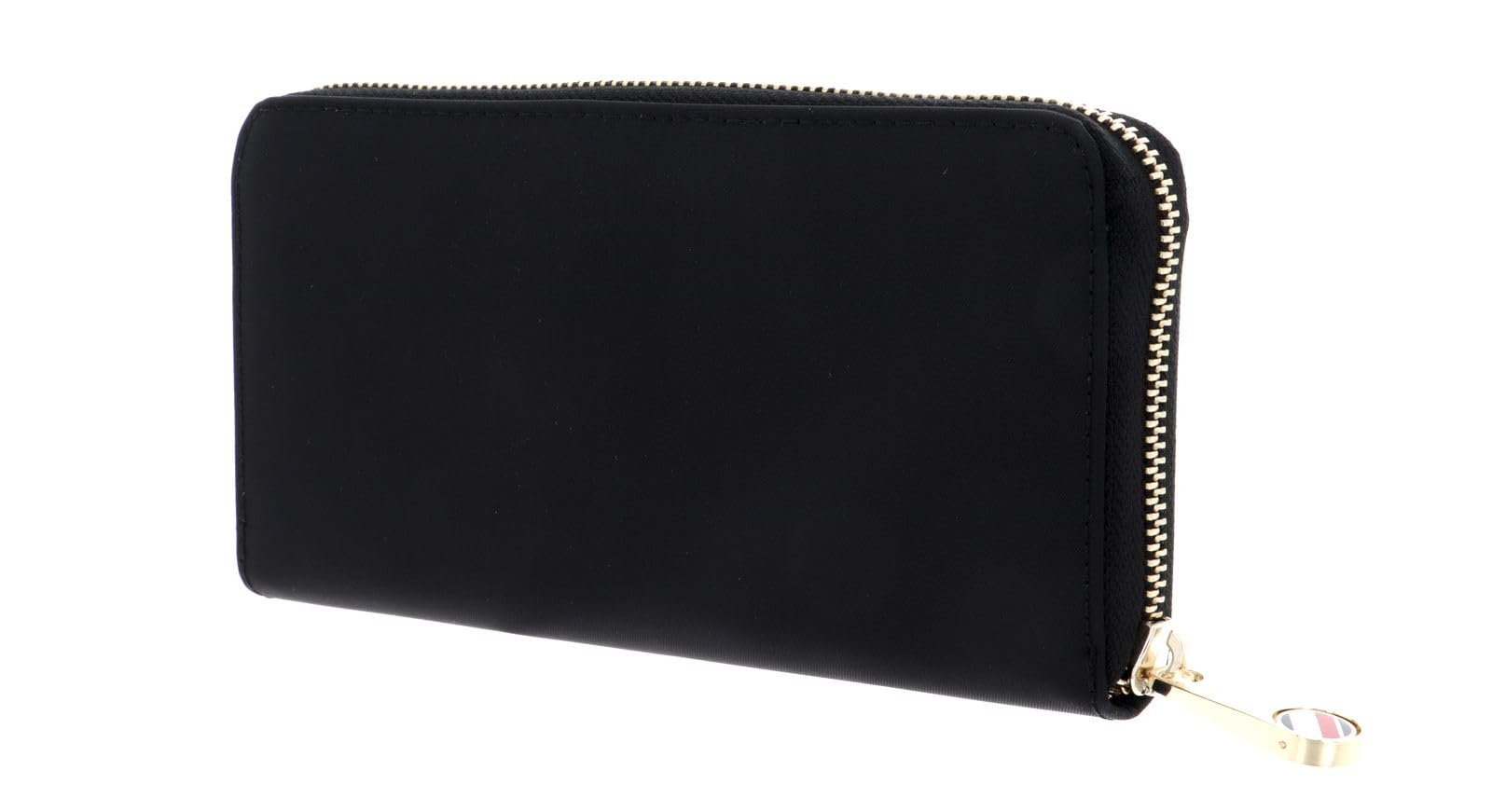 Кошелек TOMMY HILFIGER Poppy Large Zip Around Черный, фото №4