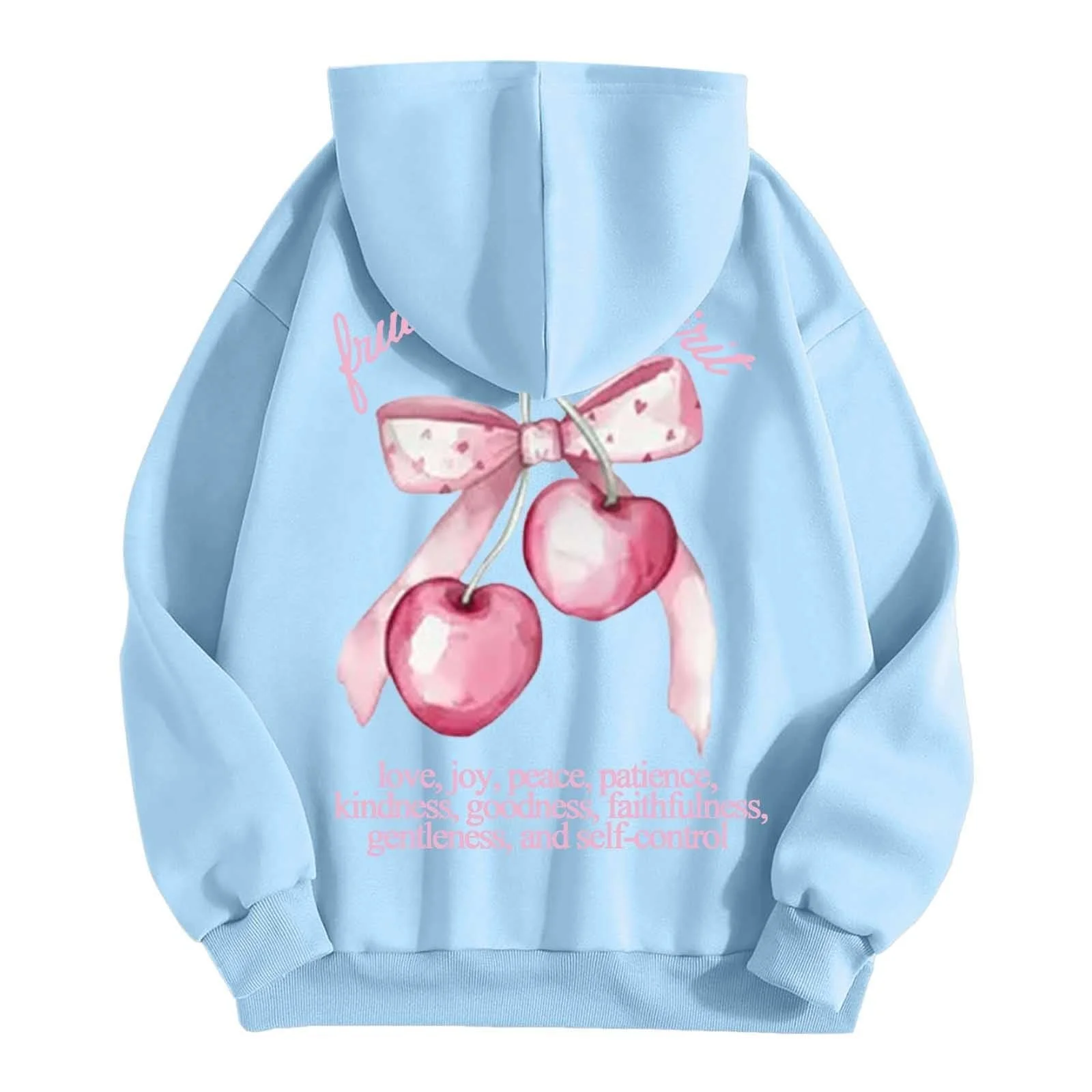 Базовая женская куртка Y2K с капюшоном Однотонная/С принтом Худи для Baggy Soft Толстовка с капюшоном Свободный крой Куртка-толстовка с капюшоном Шнурок Хип-хоп Рэп Повседневный мужской свитшот с длинными рукавами, фото №4