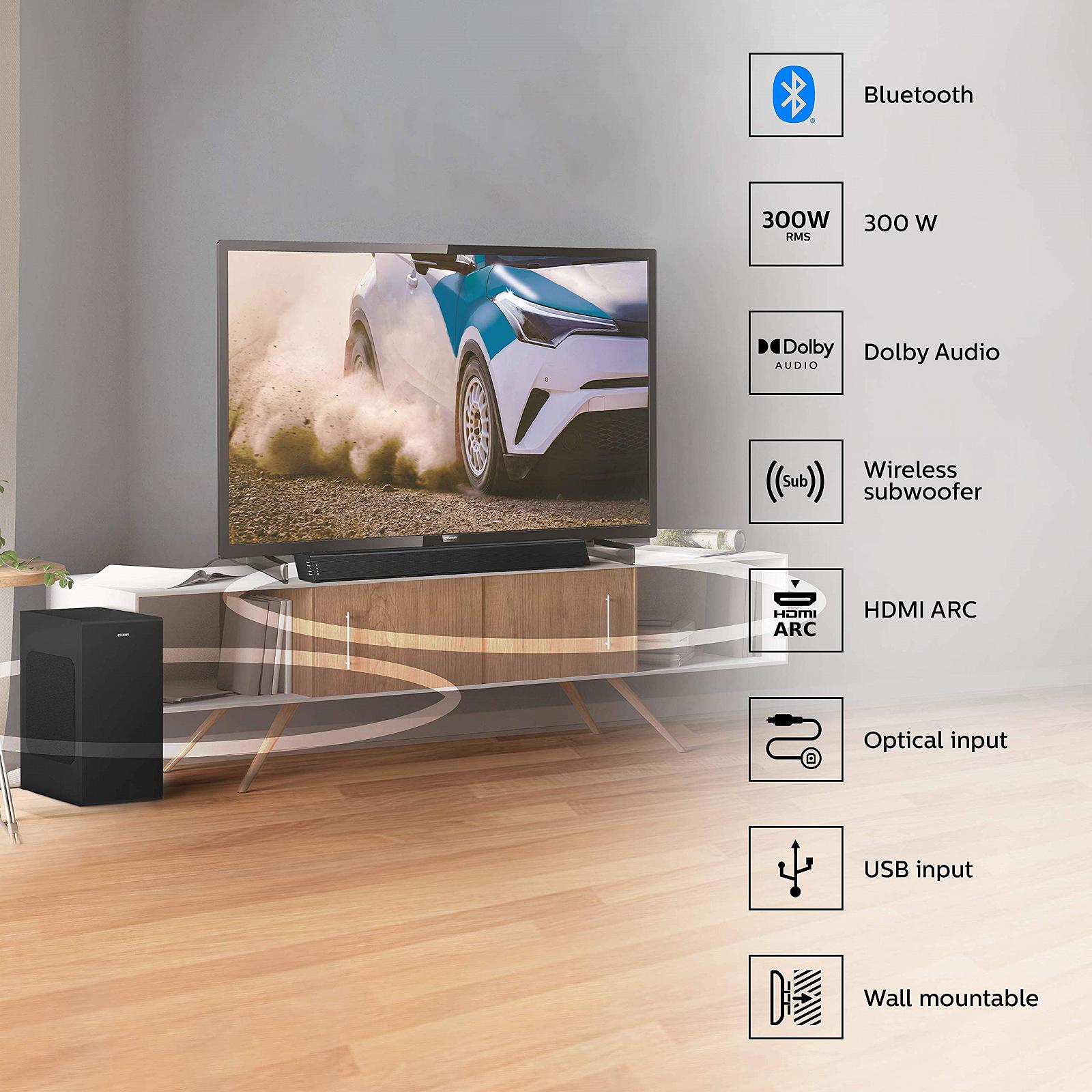 Саундбар Philips Bluetooth, фото №2