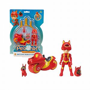 Игрушка Petronix Free Wheel с фигуркой 7 см и съемным рюкзаком - Фото 1