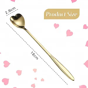 Десертна ложка Довга ручка 18 см Flowers synthetic.ua - Фото 1