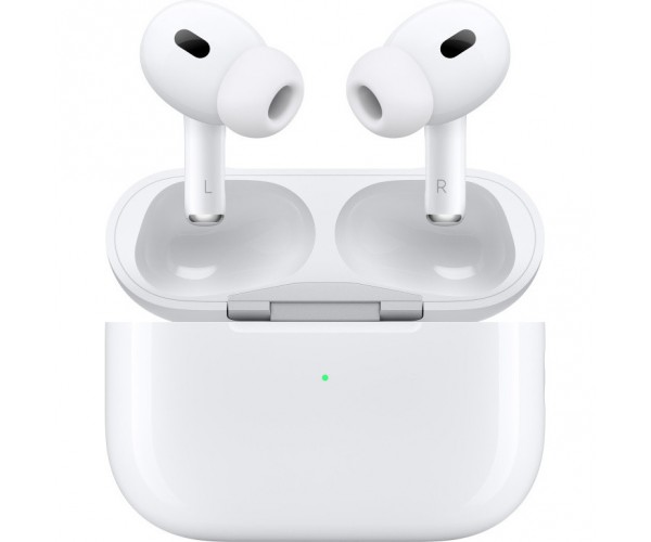 Навушники TWS Apple AirPods Pro 2nd generation with MagSafe Charging Case USB-C MTJV3, фото №1