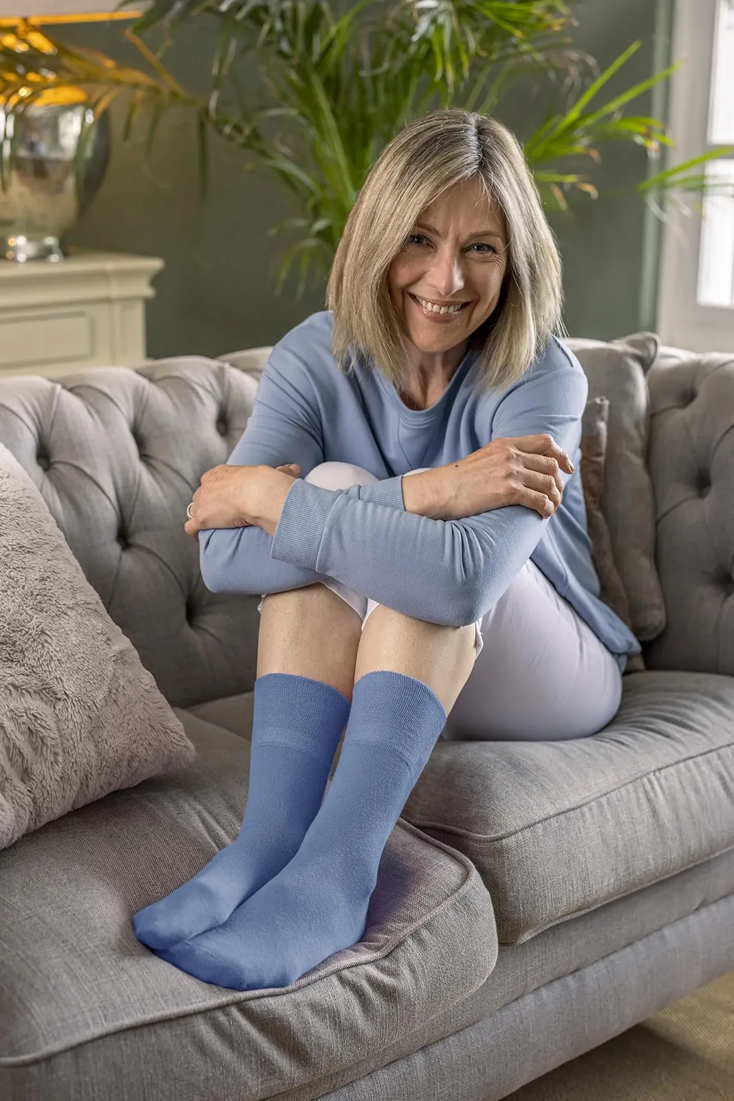 Шкарпетки IOMI Без Еластичної Гумки, Дихаючі, Дуже Широкі, Бамбукові, Діабетичні - 6 пар, фото №4