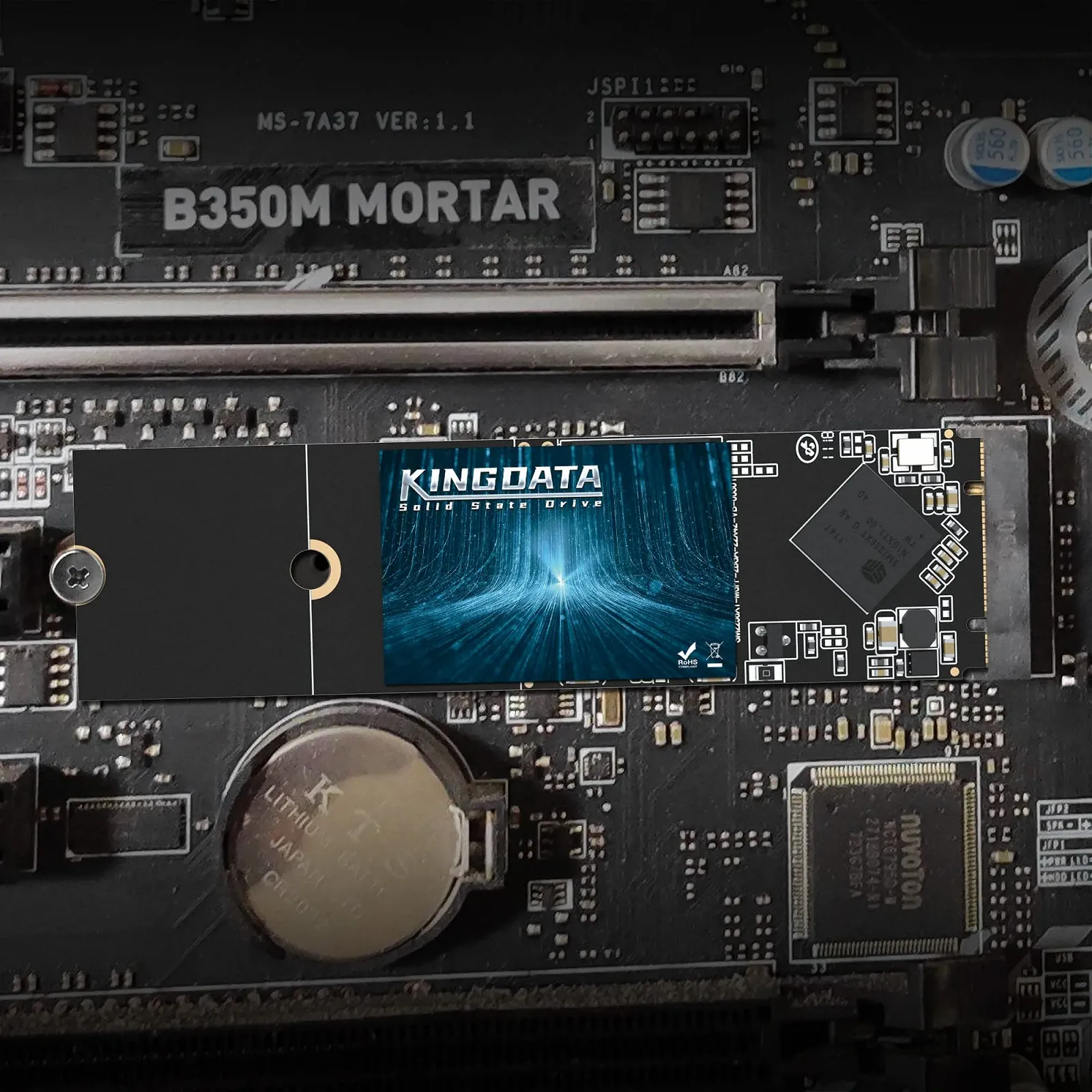 SSD Kingdata M.2 2280 4TB SATA III, фото №5 SSD Kingdata M.2 2280 4TB SATA III, фото №5