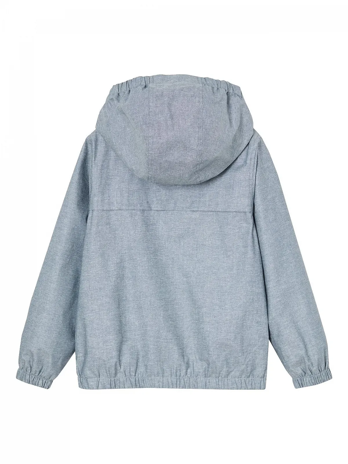 Ветровка VERTBAUDET Chambray для мальчиков, фото №2 Ветровка VERTBAUDET Chambray для мальчиков, фото №2