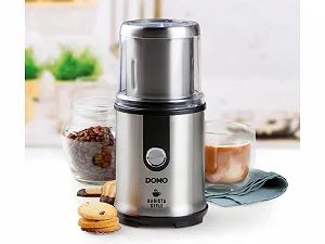 Кофемолка DOMO DO723K 110 г 300 Вт Нержавеющая сталь synthetic.ua - Фото 1