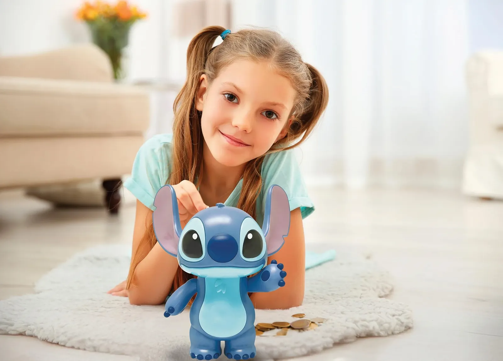 Електронна скарбничка Lexibook Disney Stitch JG140D Велика місткість Звукові ефекти та музика, фото №3