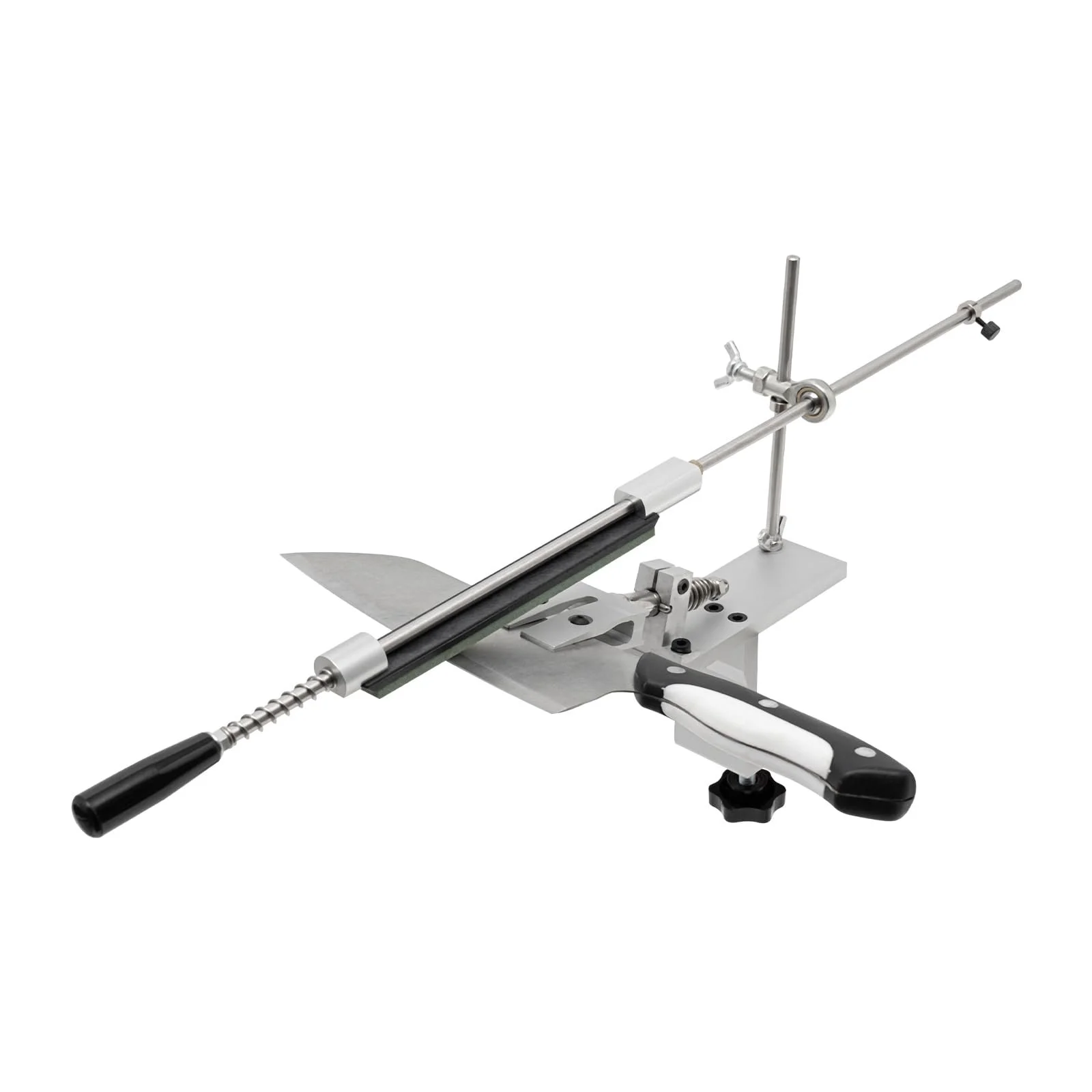 Професійна Точило для ножів 6 каменів Для лез до 400 мм та товщиною до 8 мм Алюмінієвий сплав, фото №1