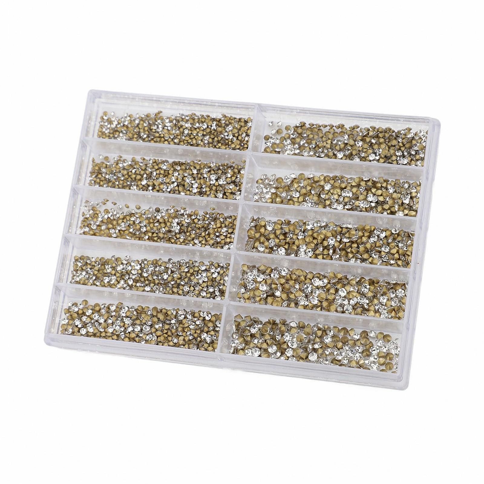 Стразы Kikumi Треугольные для декорирования ногтей, одежды и рукоделия, 10 размеров, фото №5 Стразы Kikumi Треугольные для декорирования ногтей, одежды и рукоделия, 10 размеров, фото №5