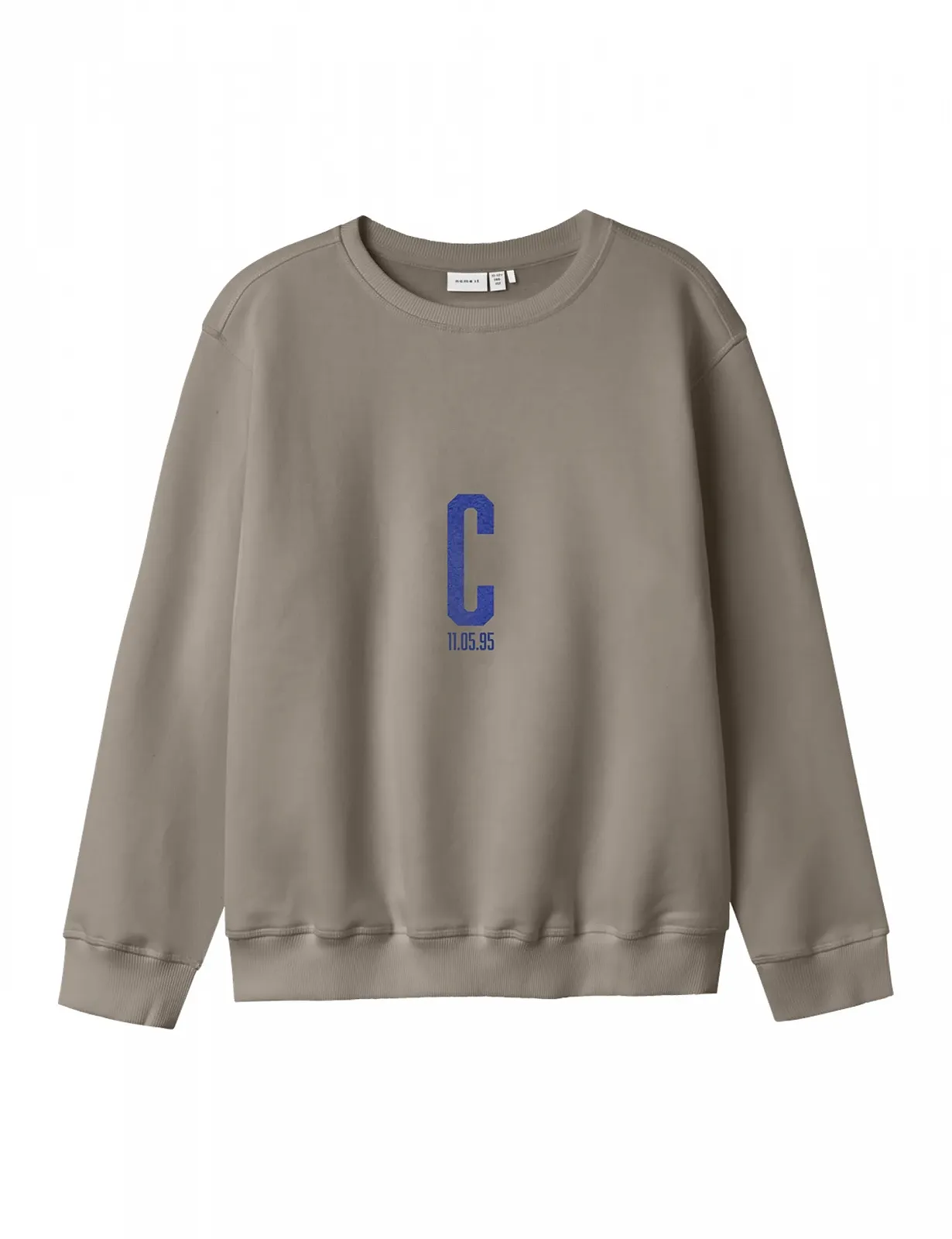 Толстовка NAME IT Nkmonslo LS Nreg SWE Bru Bf, фото №1