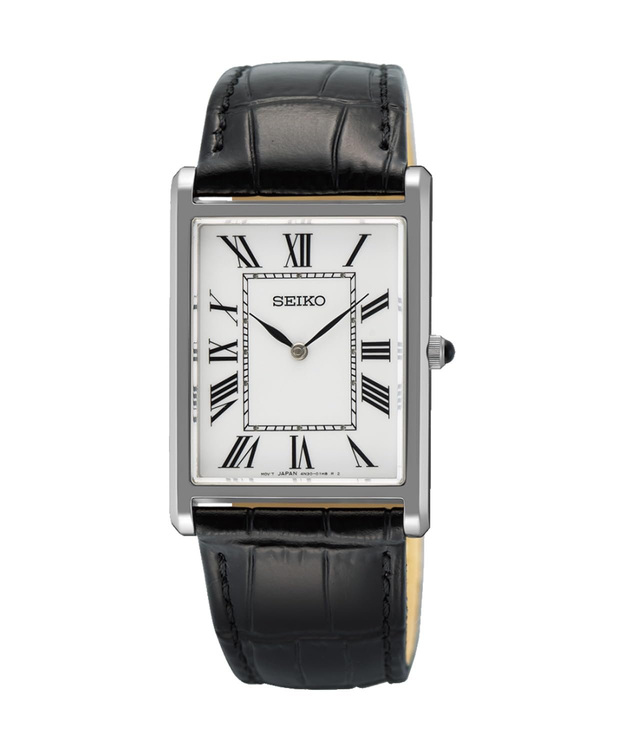 Женские аналоговые часы Seiko SWR103P1 с кожаным ремешком, фото №1