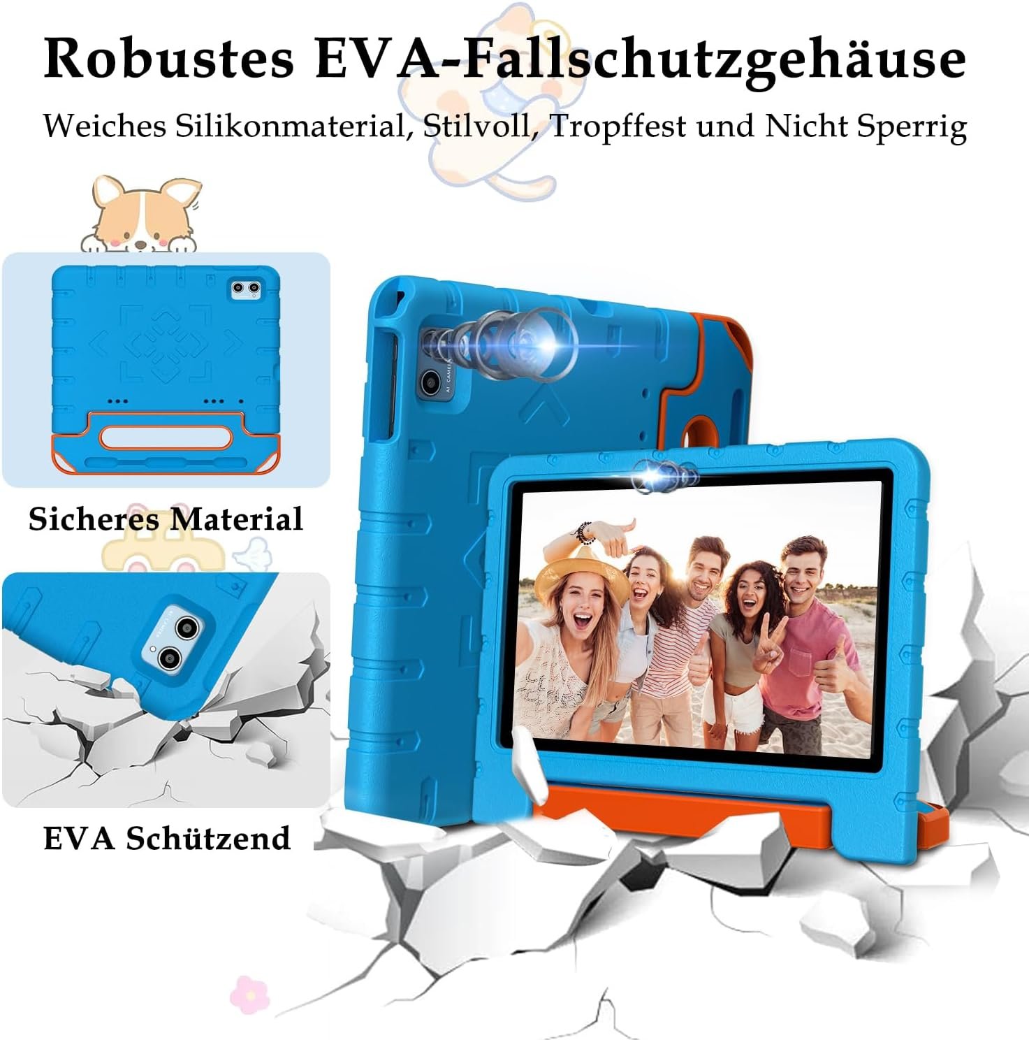 Планшет 10.1" ZIOVO Z138 6+14/128Gb 8 ядер Android 14 6000 mAh Черный, фото №4
