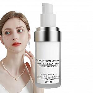 Матовая жидкая основа SPF 15 с полным покрытием увлажняющий матовый финиш 30 мл - Фото 1