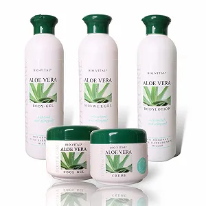 Набір для догляду Aloe Vera Original для гладкої шкіри - Зволоження, захист, догляд, регенерація та релаксація - Фото 1