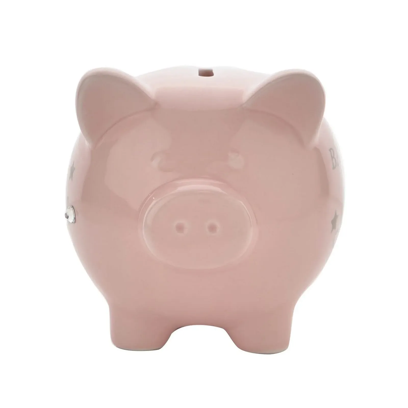 Скарбничка Baby Girl Рожева зі стразами, фото №3