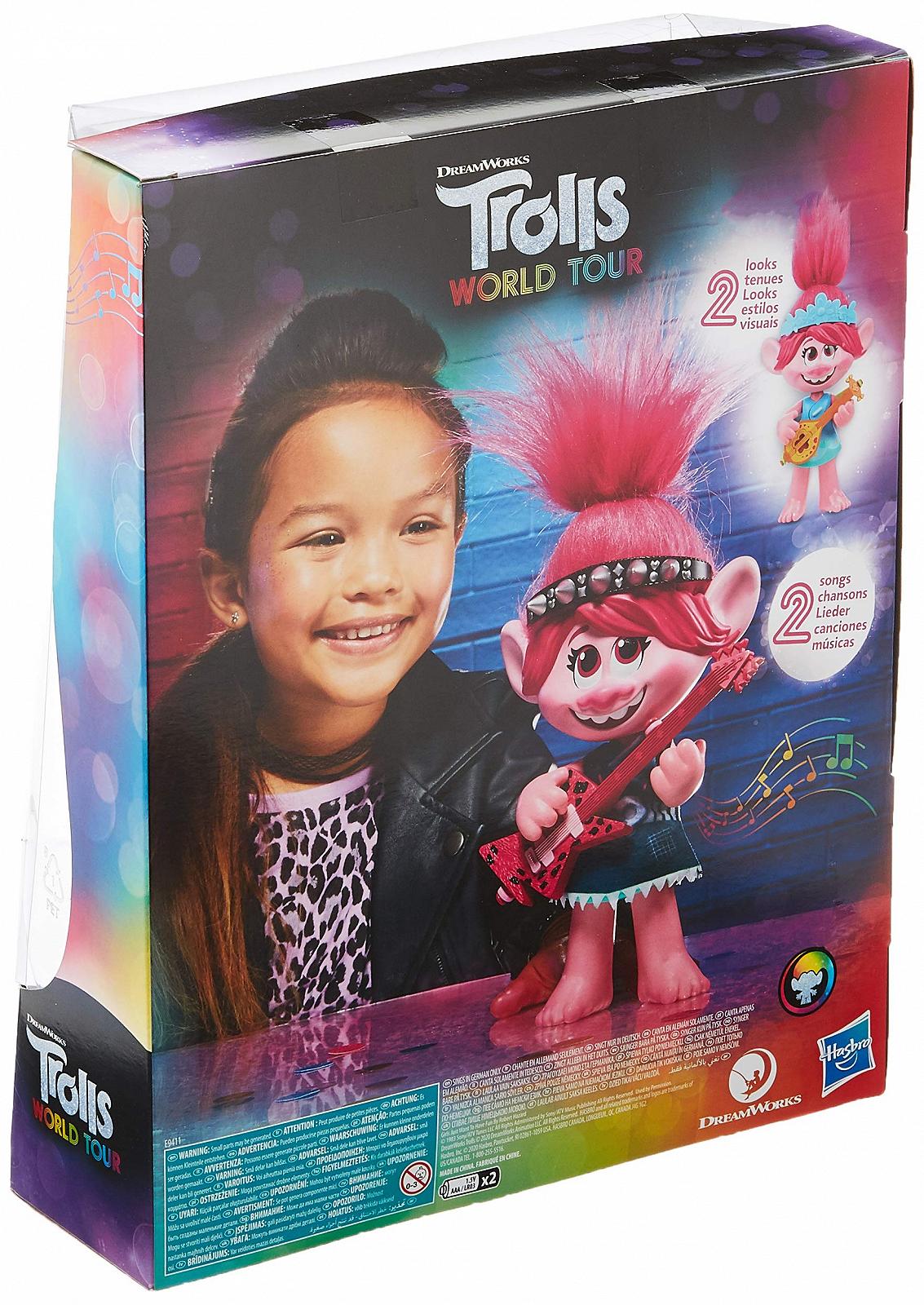 Кукла Dreamworks Trolls Поп & Рок Поппи С различными образами и звуками, фото №2