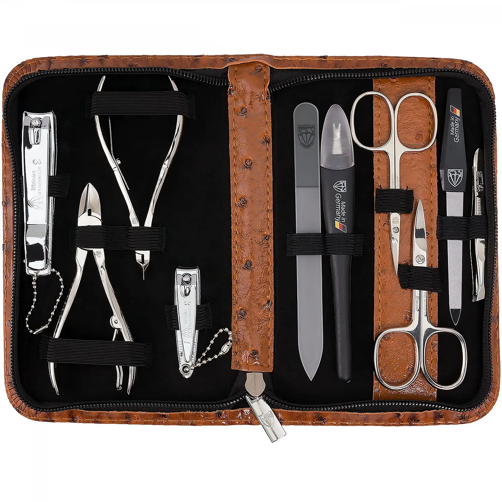 Набор для маникюра и педикюра Drei Schwerter Exclusive, 10 предметов, фото №1