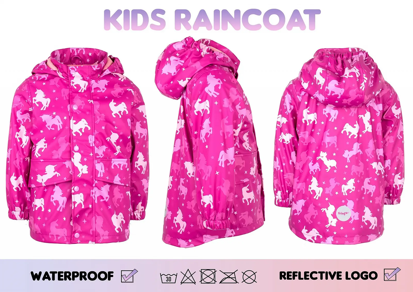 Дощовик Fringoo Динозавр Різнокольоровий Динозавр, фото №2