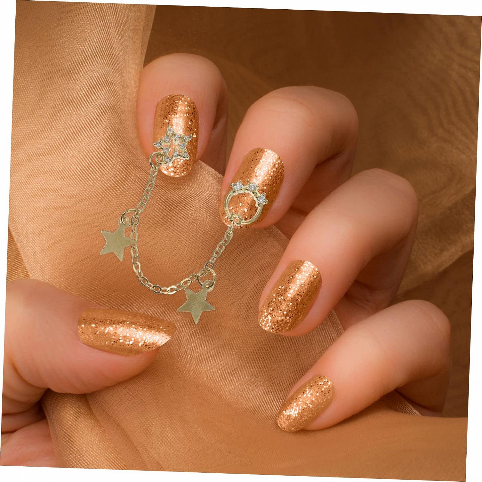 Аксесуари для манікюру FRCOLOR. Підвіски-ланцюжки для нігтів, фото №8