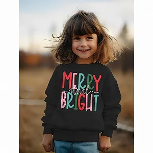 Світшот C&M WODRO Різдвяний для дітей Merry Bright Printer Унісекс - Фото 1