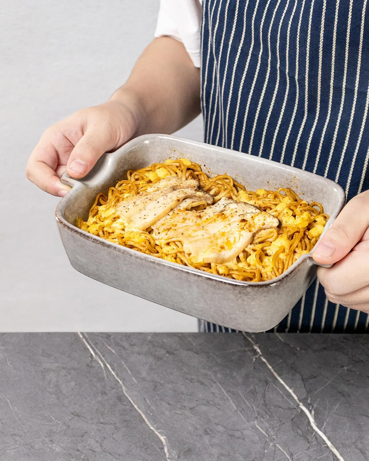 Набор форм для запекания HENXFEN LEAD 4 шт. керамические прямоугольные четыре цвета, фото №6