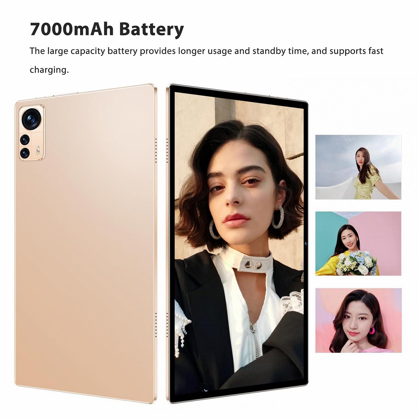 Планшет Plyisty Android 12 10.1 Дюйм 1960 X 1080 FHD MT6755 Octa-CPU 8GB RAM 256GB ROM 2.4G 5G Dual Band WiFi 8MP+16MP 7000MAH Золотой (EU Plug), фото №3 Планшет Plyisty Android 12 10.1 Дюйм 1960 X 1080 FHD MT6755 Octa-CPU 8GB RAM 256GB ROM 2.4G 5G Dual Band WiFi 8MP+16MP 7000MAH Золотой (EU Plug), фото №3