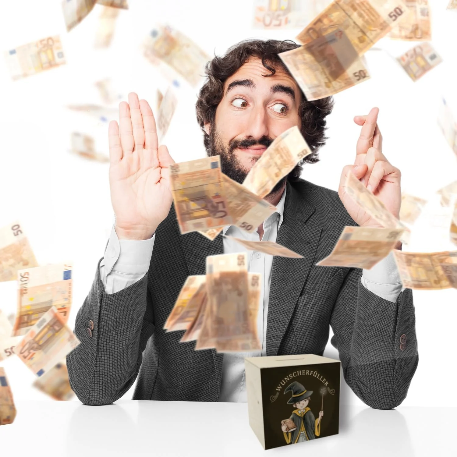 Скарбничка Wish Fulfiller Magic Student дерев'яна, фото №7