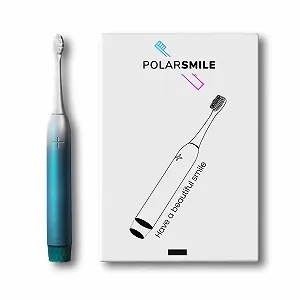 Звукова зубна щітка Polarsmile Pro 40 000 VPM 4 режими таймер 5 хвилин IPX8 акумулятор 60 днів датчик тиску океанічний синій - Фото 1