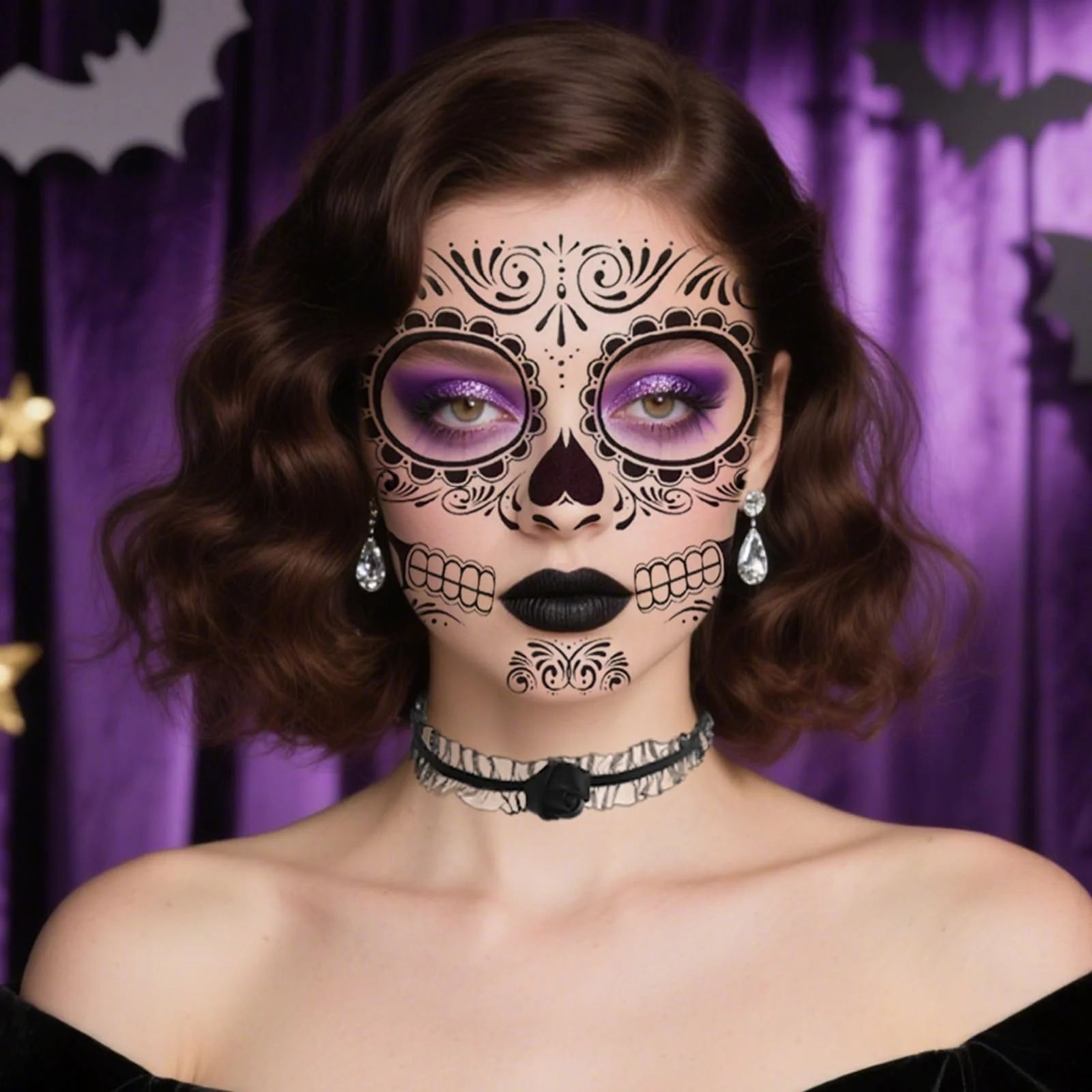 Набір: Обруч на голову з квітами, фото №4