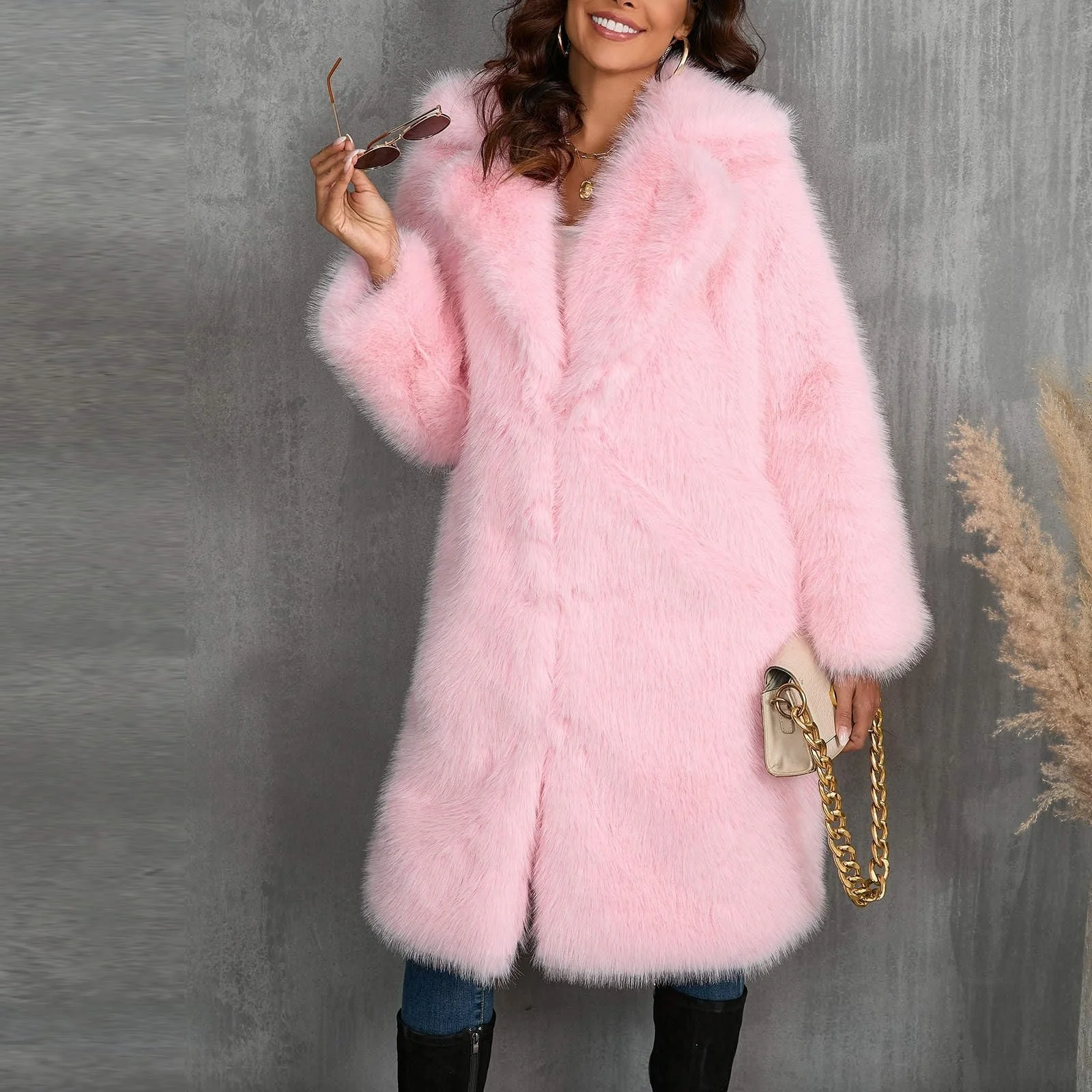 Женское пальто Teddy из флиса, зимняя плюшевая, фото №3 Женское пальто Teddy из флиса, зимняя плюшевая, фото №3